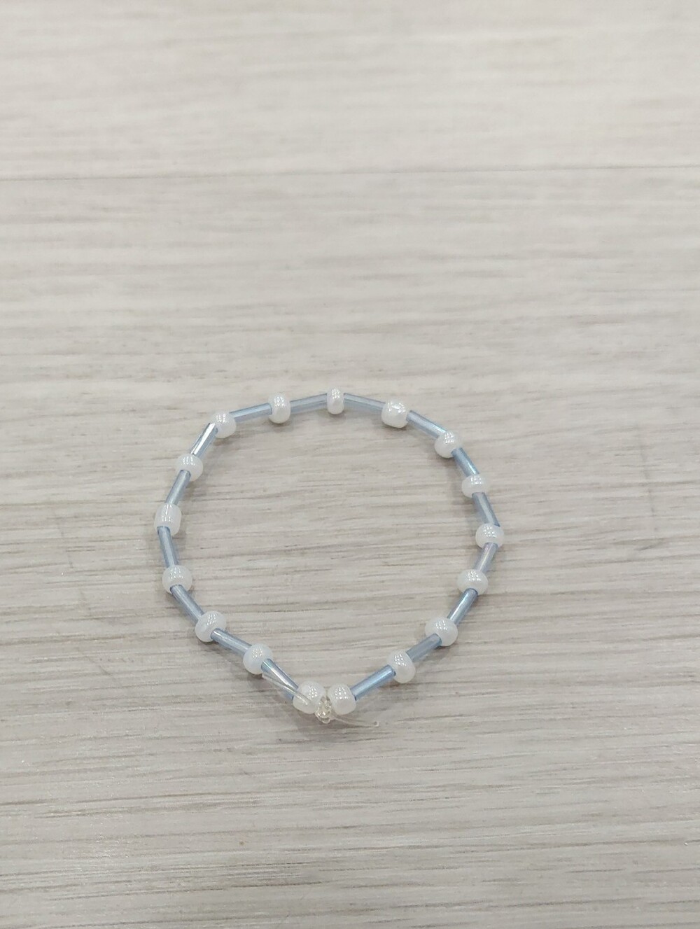 Cute Blue And White Bracelet